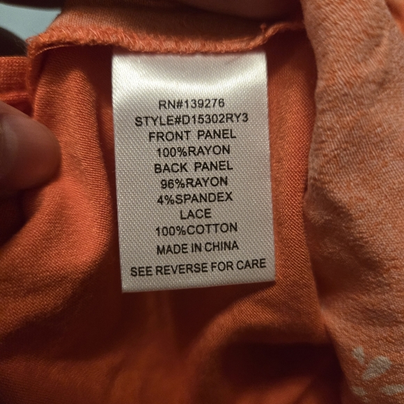 Daniel Rainn Odela Lace Mixed Material Top - Picture 3 of 3